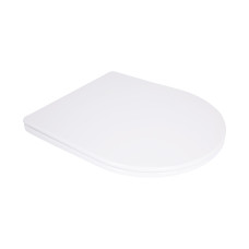 Qtap Сидіння для унітаза (Jay 640, Swan 640) 422x360x30 мм, White, з мікроліфтом, Slim Duroplast, Quick Release QTSC179W48699 SD00054823