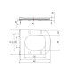 Qtap Сидіння для унітаза (Crow 640) 460x350x47 мм, White, з мікроліфтом, Slim Duroplast, Quick Release QTSC179W48700 SD00054824