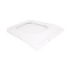 Qtap Сидіння для унітаза (Crow 640) 460x350x47 мм, White, з мікроліфтом, Slim Duroplast, Quick Release QTSC179W48700 SD00054824