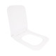 Qtap Сидіння для унітаза (Crow 640) 460x350x47 мм, White, з мікроліфтом, Slim Duroplast, Quick Release QTSC179W48700 SD00054824