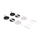 Qtap Сидіння для унітаза (Crow 640) 460x350x47 мм, White, з мікроліфтом, Slim Duroplast, Quick Release QTSC179W48700 SD00054824