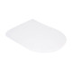 Qtap Сидіння для унітаза (Robin 490, Scorpio 490) 430x363x60 мм, White, з мікроліфтом, Slim Duroplast, MagLock QTSC179W48915 SD00055039
