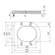 Qtap Сидіння для унітаза (Robin 490, Scorpio 490) 430x363x60 мм, White, з мікроліфтом, Slim Duroplast, MagLock QTSC179W48915 SD00055039