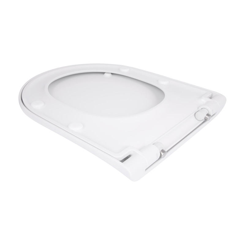 Qtap Сидіння для унітаза (Robin 490, Scorpio 490) 430x363x60 мм, White, з мікроліфтом, Slim Duroplast, MagLock QTSC179W48915 SD00055039