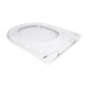 Qtap Сидіння для унітаза (Robin 490, Scorpio 490) 430x363x60 мм, White, з мікроліфтом, Slim Duroplast, MagLock QTSC179W48915 SD00055039