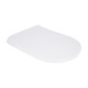 Qtap Сидіння для унітаза (Robin 520, Scorpio 520) 465x363x60 мм, White, з мікроліфтом, Slim Duroplast, MagLock QTSC179W48916 SD00055040