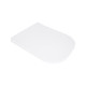 Сидіння для унітазу Qtap (Stork, Aquarius 630) 420x336x22 мм, White, з мікроліфтом, Slim Duroplast, Quick Release QTSC179W49263 SD00055387