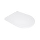 Сидіння для унітазу Qtap (Evia, Arvin, Leo 630) 410x330x22 мм, White, з мікроліфтом, Slim Duroplast, Quick Release QTSC179W49264 SD00055388