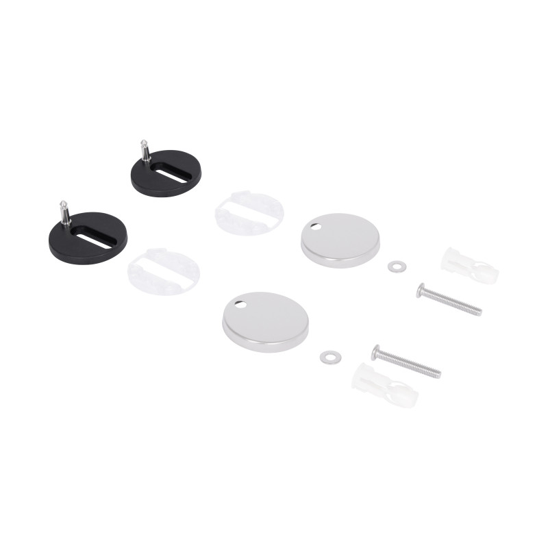 Сидіння для унітазу Qtap (Evia, Arvin, Leo 630) 410x330x22 мм, White, з мікроліфтом, Slim Duroplast, Quick Release QTSC179W49264 SD00055388