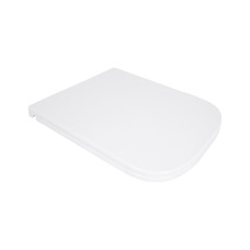 Сидіння для унітазу Qtap (Gemini 490) 428x344x37,5 мм, White, з мікроліфтом, Slim Duroplast, Quick Release QTSC179W49385 SD00055509