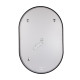 Дзеркало Qtap Scorpio (SC1) з LED-підсвічуванням Touch, з антизапотіванням, з димером, рег. темп. кольору (3000-6500K) Black QTSC600900 SD00055402