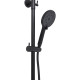 Qtap Душова система універсальна Scorpio на два споживача QTSCO51105OGB Black Matt