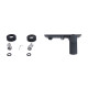 Qtap Змішувач для душу Slavonice QTSLA266BLM45908 Black Matt