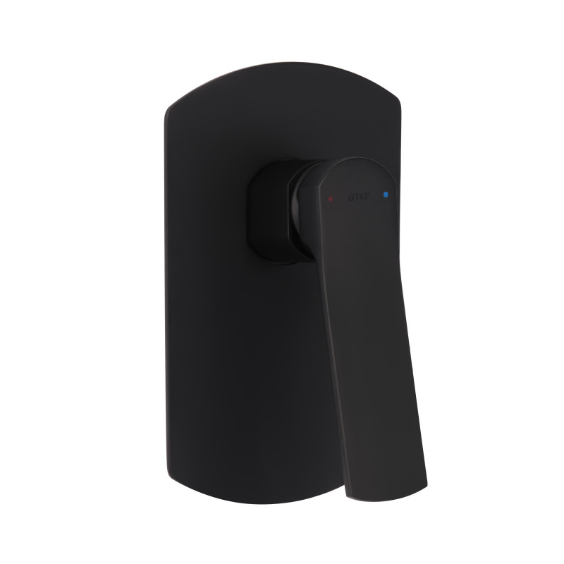 Qtap Змішувач для душу Slavonice прихованого монтажу QTSLA267BLM45903 Black Matt
