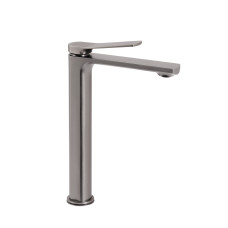 Qtap Змішувач для раковини Slavonice високий QTSLA269GMB45925 Gunmetal Black PVD