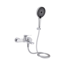Змішувач для ванни Qtap Slavonice (з душовим гарнітуром) QTSLV259CRM48034 Chrome SD00054158