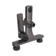 Змішувач для ванни Qtap Slavonice (з душовим гарнітуром) QTSLV259GMB48035 Gunmetal Black PVD SD00054159