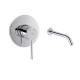 Qtap Комплект для умивальника Spring Chrome: Змішувач QTSPRCRM 0101 + вилив QTVYT246CRM45930