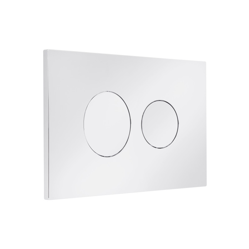 Клавіша змиву Qtap Standard 152x236x28 мм, Chrome, кругла QTSTD164CRM49469 SD00055593
