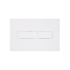 Клавіша змиву Qtap Standard 152x236x28 мм, White, лінійна QTSTD164W49471 SD00055595