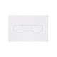 Клавіша змиву Qtap Standard 152x236x28 мм, White, лінійна QTSTD164W49471 SD00055595