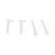 Клавіша змиву Qtap Standard 152x236x28 мм, White, лінійна QTSTD164W49471 SD00055595