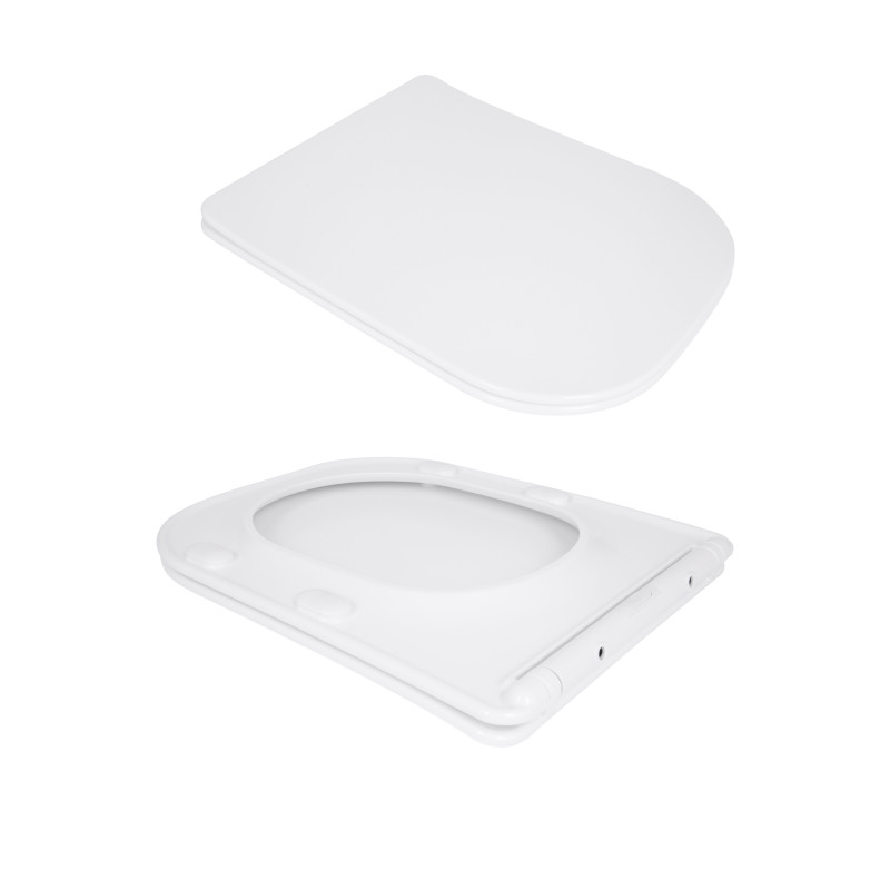 Унітаз підлоговий Qtap Stork Ultra Quiet 630×350×805 мм із сидінням Soft-close, White QTSTO27W49260 SD00055384