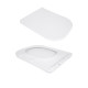 Унітаз підлоговий Qtap Stork Ultra Quiet 630×350×805 мм із сидінням Soft-close, White QTSTO27W49260 SD00055384