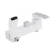 Qtap Душова система універсальна Swan Cascada на три споживача (з виливом) QTSWA111CRW45570 Chrome/White