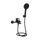 Qtap Змішувач для ванни Taurus (з душовим гарнітуром) QTTAU259BLM45662 Black Matt