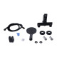 Qtap Змішувач для ванни Taurus (з душовим гарнітуром) QTTAU259BLM45662 Black Matt