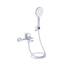 Qtap Змішувач для ванни Taurus (з душовим гарнітуром) QTTAU259CRM45661 Chrome