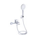 Qtap Змішувач для ванни Taurus (з душовим гарнітуром) QTTAU259CRM45661 Chrome