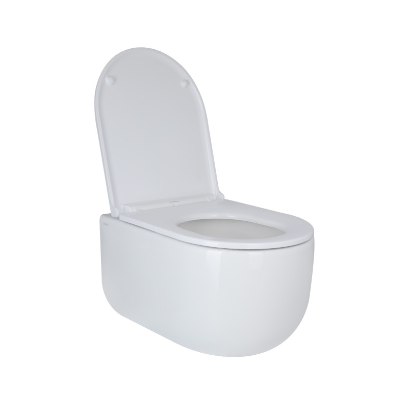 Qtap Унітаз підвісний Taurus безободковий з сидінням Soft-close QT2433084EUQW