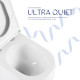 Унітаз підвісний Qtap Taurus Ultra Quiet 515×360×350 мм, White, з сидінням Slim Duroplast / Soft-close / Quick Release QTTAU26W49116 SD00055240