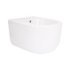 Біде підвісне Qtap Taurus 485×360×295 мм, White QTTAU28W49117 SD00055241