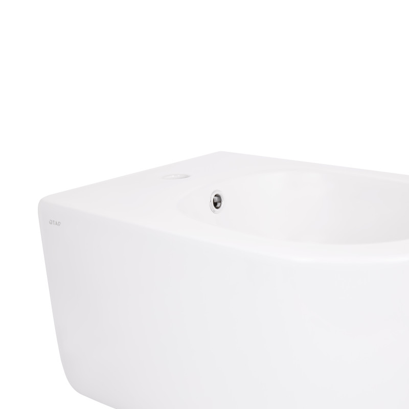 Біде підвісне Qtap Taurus 485×360×295 мм, White QTTAU28W49117 SD00055241