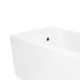 Біде підвісне Qtap Gemini 485×340×300 мм, White QTTAU28W49120 SD00055244