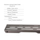 Комплект Qtap Taurus FD700 (PVD) Лінійний трап із нержавіючої сталі з сухим затвором 700 мм SD00055026