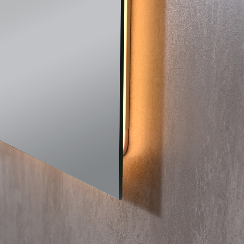 Дзеркало Qtap Taurus (TA1) 800×600 мм з LED-підсвічуванням Touch, з антизапотіванням, з димером, рег. темп. кольору (3000-6500K) QTTAU8006004895 SD00055076