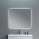 Дзеркало Qtap Taurus (TA2) 800×600 мм з LED-підсвічуванням Touch, з антизапотіванням, з димером, рег. темп. кольору (3000-6500K) QTTAU8006004895 SD00055077