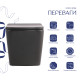 Унітаз підвісний Qtap Tern Ultra Quiet 520×345×325 мм, Anthracite, з сидінням Slim Duroplast / Soft-close / Quick Release QTTER26AN48999 SD00055123