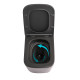 Унітаз підвісний Qtap Tern Ultra Quiet 520×345×325 мм, Anthracite, з сидінням Slim Duroplast / Soft-close / Quick Release QTTER26AN48999 SD00055123