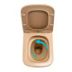 Унітаз підвісний Qtap Tern Ultra Quiet 520×345×325 мм, Beige, з сидінням Slim Duroplast / Soft-close / Quick Release QTTER26SB49001 SD00055125