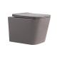 Унітаз підвісний Qtap Tern Ultra Quiet 520×345×325 мм, Stone grey, з сидінням Slim Duroplast / Soft-close / Quick Release QTTER26SG49000 SD00055124