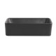 Комплект Qtap Tern Anthracite 3 в 1: підвісний унітаз Ultra Quiet + біде підвісне + раковина накладна QTROBAN49157 SD00055285