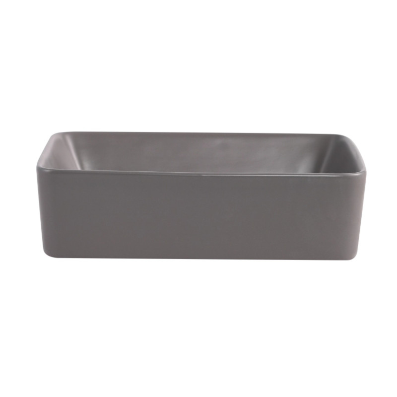 Комплект Qtap Tern Stone grey 3 в 1: підвісний унітаз Ultra Quiet + біде підвісне + раковина накладна QTTERSG49162 SD00055286