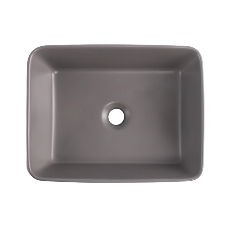 Комплект Qtap Tern Stone grey 3 в 1: підвісний унітаз Ultra Quiet + біде підвісне + раковина накладна QTTERSG49162 SD00055286