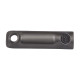 Вилив Qtap (160х44х21,5) для душової системи Vlasta New Gunmetal Black PVD QTVLA16044215GMB49669 SD00055793