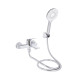 Qtap Змішувач для ванни Vlasta New (з душовим гарнітуром) QTVLA259CRM45642 Chrome